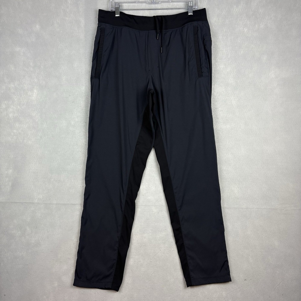 Lululemon Joggers Men’s XL Black Performance Stretch Running Great Wall Pants